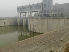 婁宋站水閘全景