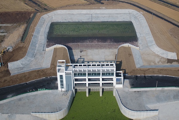 滁州市全椒縣荒草三圩進(jìn)退洪閘圖一